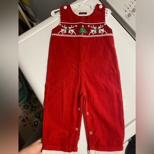 Lil cactus brand toddler boys Christmas outfit